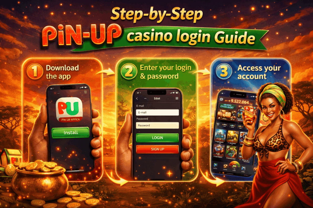 Step-by-Step Pin Up Africa casino